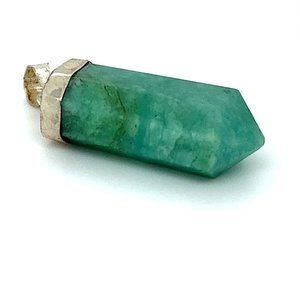 Amazonite 32.50ct Solid Sterling Silver Pendant